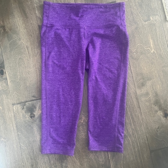 Athleta Leggings Purple Heathered Small - Picture 1 of 5